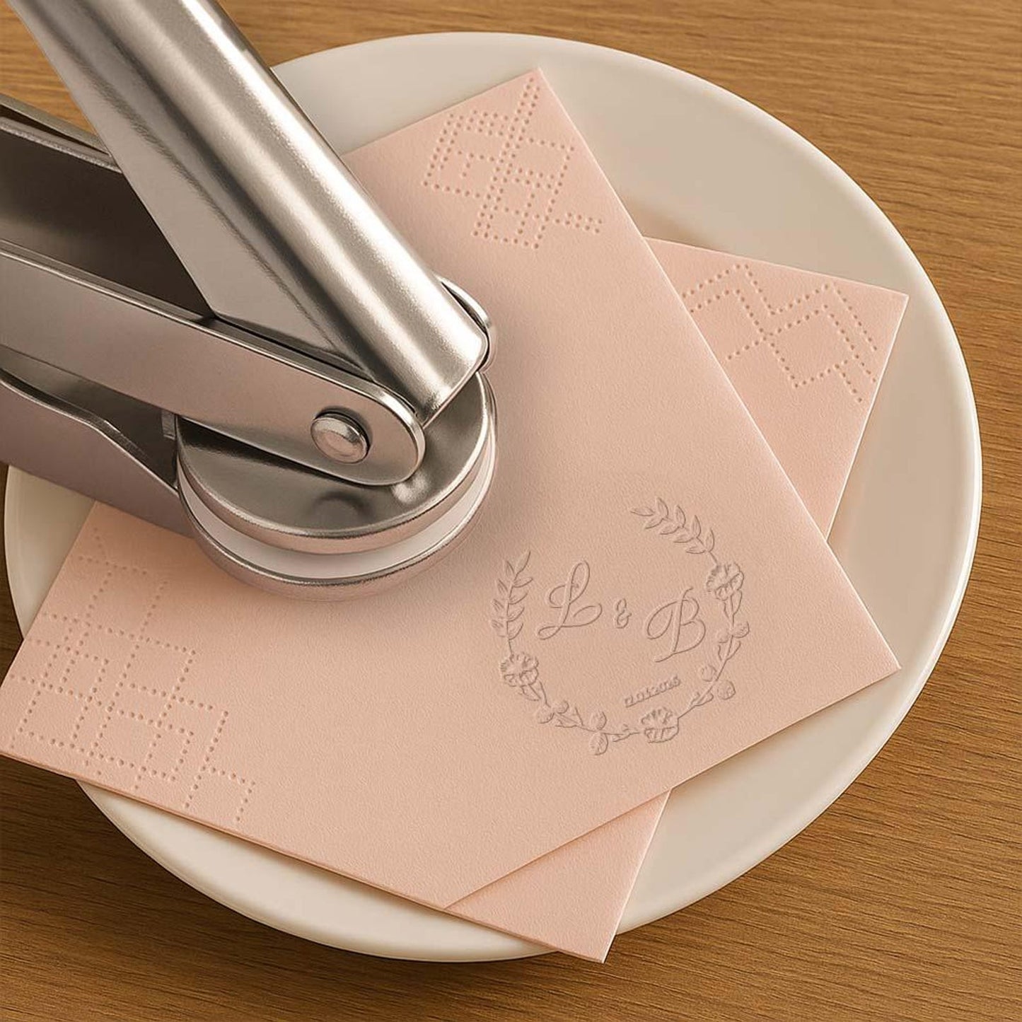Custom Wedding Embosser Stamp Embosser