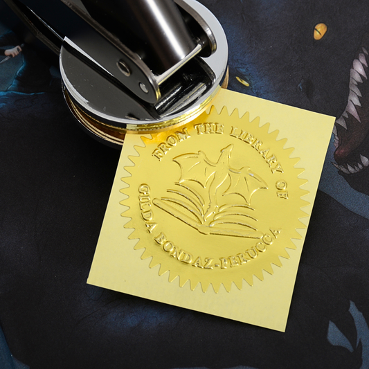 What to Engrave on a Book Embosser: 30 Ideas for Personal Libraries, Gifts, and Weddings